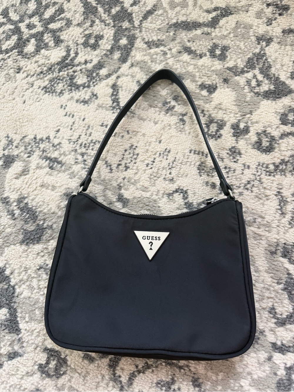 Guess Black Nylon Shoulder Bag